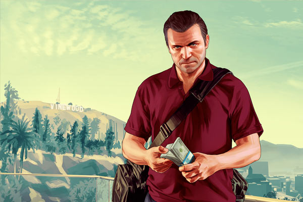 Michael de Santa aus Grand Theft Auto V