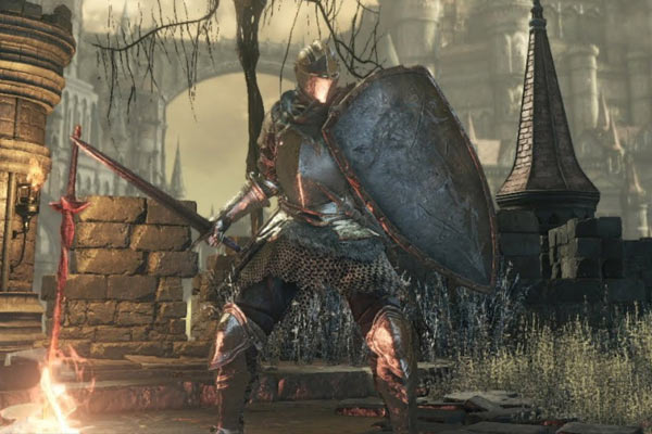 Knight em Dark Souls 3