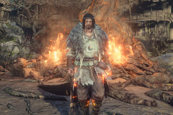 Pyromancer em Dark Souls 3
