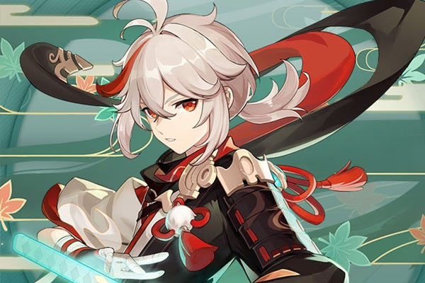 Kaedehara Kazuha em Genshin Impact