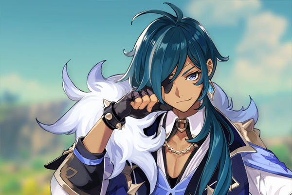 Kaeya em Genshin Impact