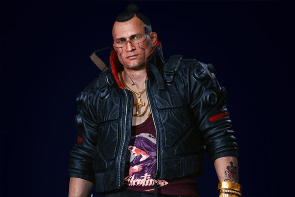 Jackie Welles dans Cyberpunk 2077