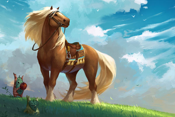 Epona aus Legend of Zelda