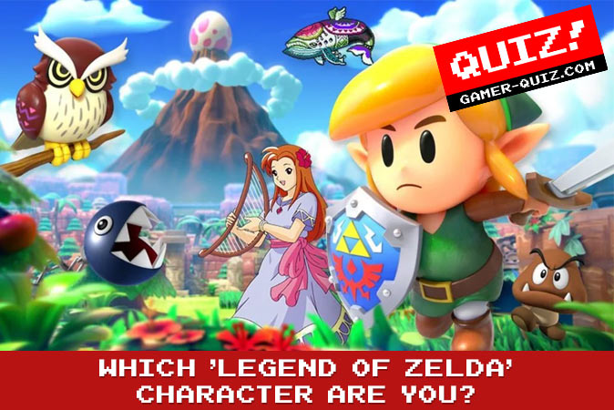 Bienvenue au quizz: Quel personnage de The Legend of Zelda es-tu ?