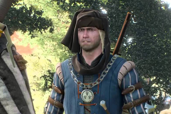 Vernon Roche em The Witcher 3