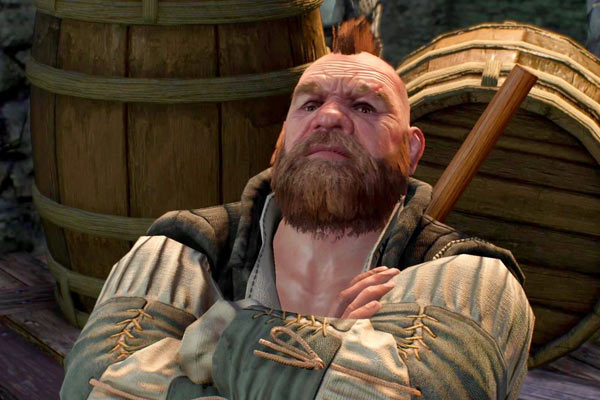 Zoltan Chivay em The Witcher 3
