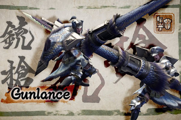 The Gunlance in Monster Hunter Rise
