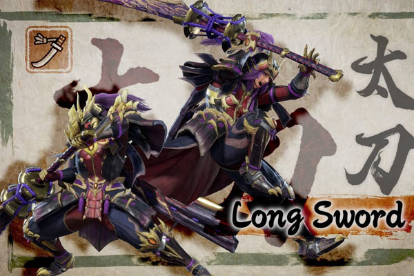 The Long Sword in Monster Hunter Rise