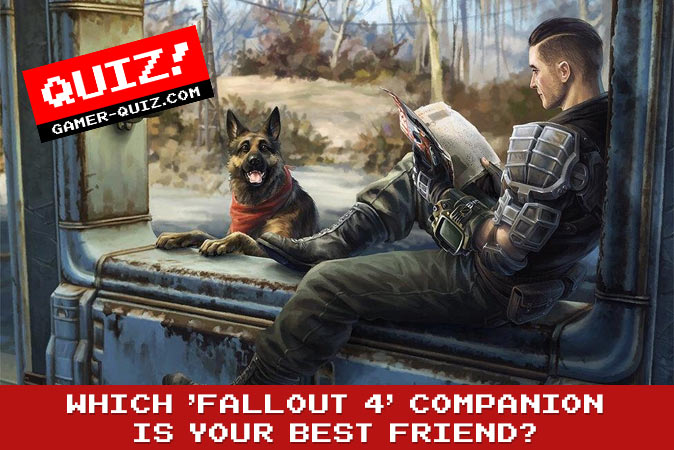 Bem-vindo ao quiz: Qual é o seu melhor amigo entre os companheiros de Fallout 4?