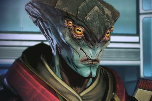 Javik dans Mass Effect