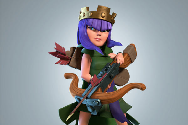Archer Queen in Clash of Clans