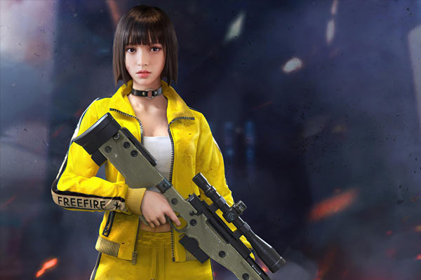Kelly dans Garena Free Fire