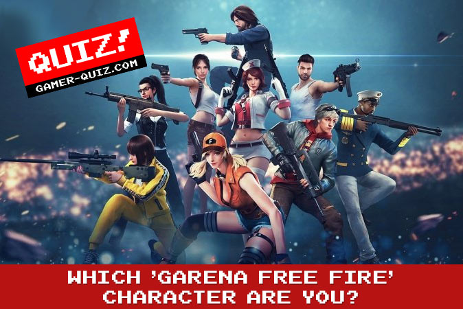 Welcome to Quiz: Which 'Garena Free Fire' Character Are You