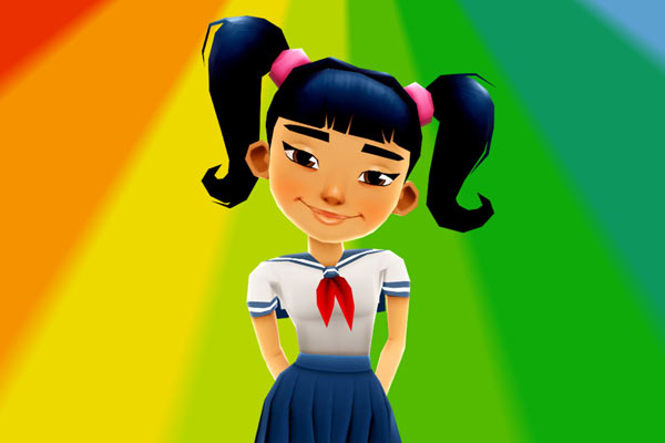 Harumi in Subway Surfers