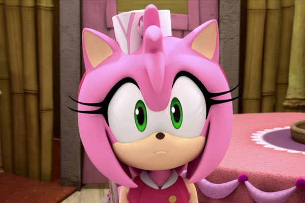Amy Rose dans Sonic The Hedgehog