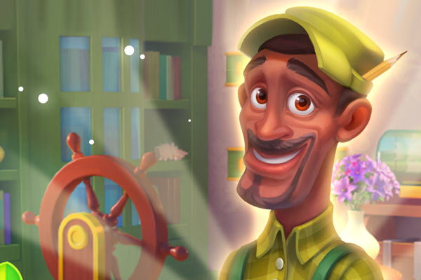 Robbie Wood aus Gardenscapes