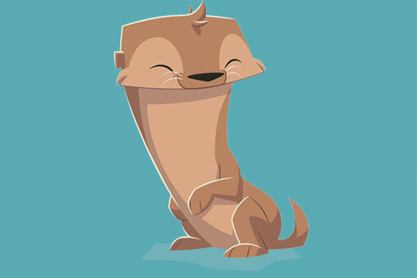 Otter en Animal Jam