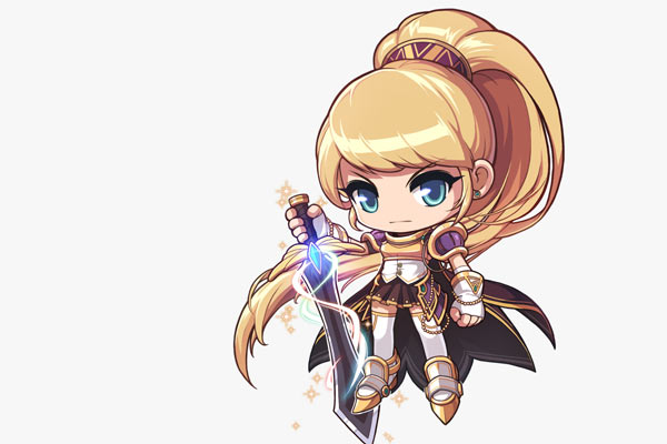 Dawn Warrior en MapleStory