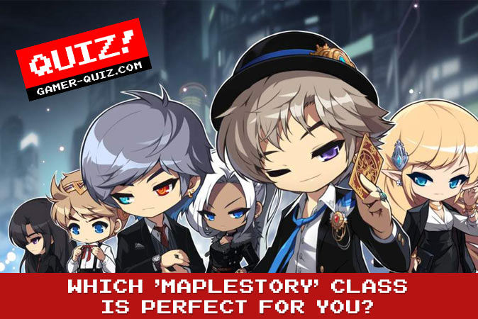 Welcome to Quiz: Which 'MapleStory' Class Is Perfect For You