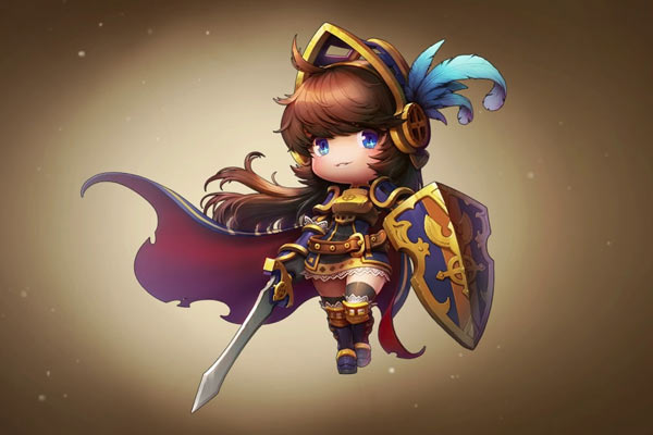 Knight en MapleStory 2