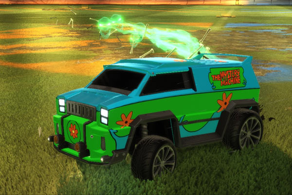 Merc in Rocket League