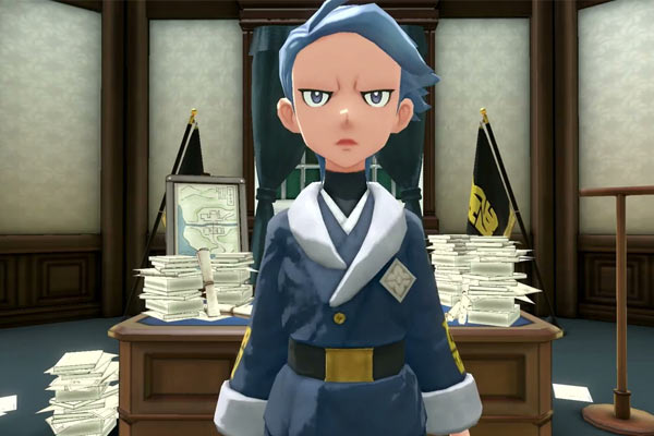 Captain Cyllene em Pokemon Legends: Arceus