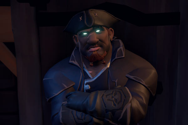 Mysterious Stranger aus Sea of Thieves
