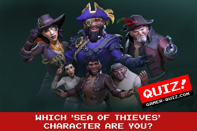 Bem-vindo ao quiz: Qual personagem de Sea of Thieves você é?