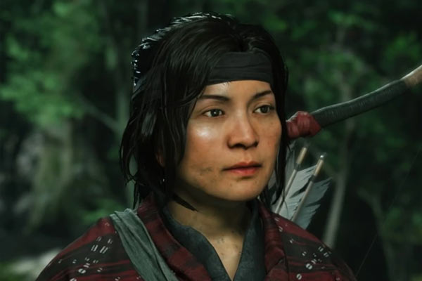 Yuna dans Ghost Of Tsushima
