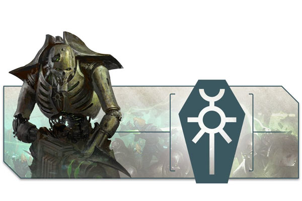 the Necrons aus Warhammer 40K