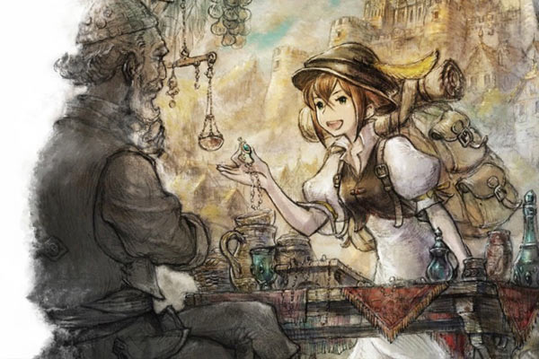 Tressa aus Octopath Traveler