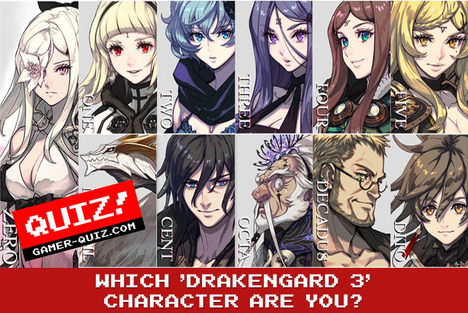 Bem-vindo ao quiz: Qual personagem de Drakengard 3 você é?