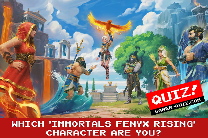 Bem-vindo ao quiz: Qual personagem de Immortals Fenyx Rising você é?