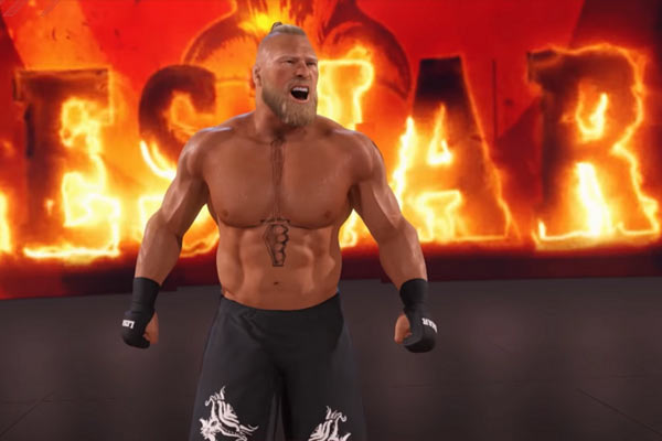 Brock Lesnar in WWE 2K22