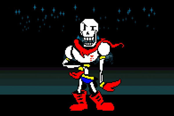 Papyrus aus Undertale