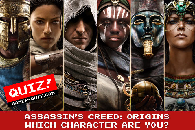 Bienvenue au quizz: Quel personnage dAssassins Creed: Origins es-tu ?