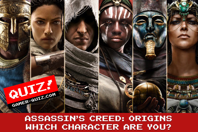 Willkommen beim quiz: Welcher Charakter aus Assassins Creed: Origins bist du?