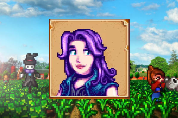 Abigail aus Stardew Valley