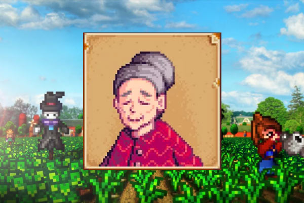 Evelyn aus Stardew Valley