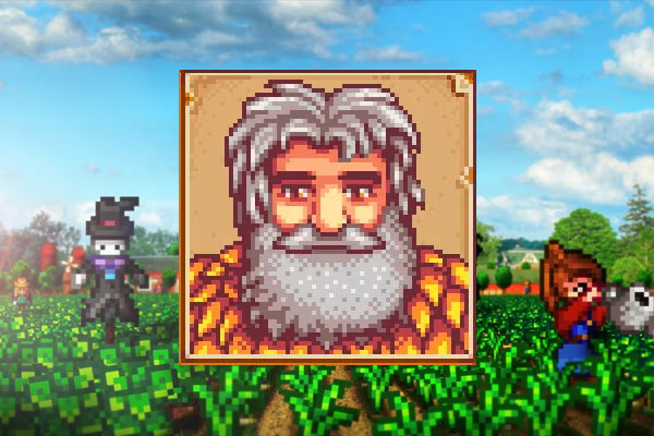 Linus aus Stardew Valley