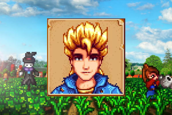 Sam aus Stardew Valley