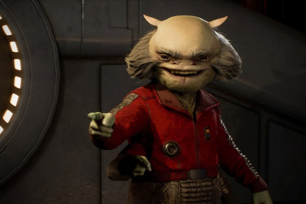 Greez Dritus dans Star Wars Jedi: Fallen Order