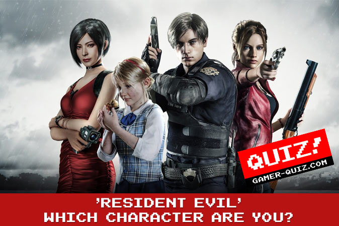 Bem-vindo ao quiz: Resident Evil: Qual personagem você é?