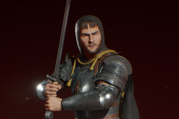 Lord Arthur aus Evil Dead: The Game