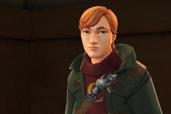 Charlie Weasley aus Harry Potter: Hogwarts Mystery