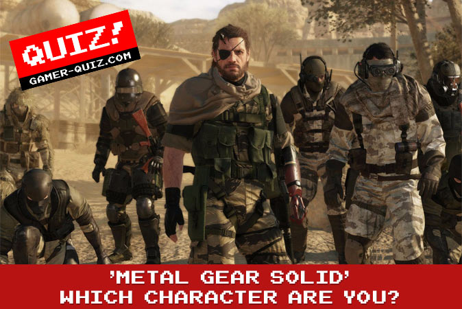 Bem-vindo ao quiz: Metal Gear Solid: Qual personagem você é?