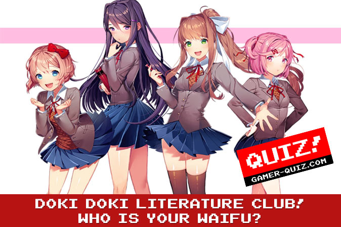 Willkommen beim quiz: Wer ist dein Waifu aus Doki Doki Literature Club! basierend auf deinen Dating-Fähigkeiten?