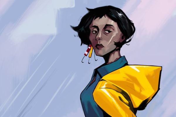 Lilienne em Disco Elysium