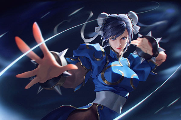 Chun-Li in Street Fighter