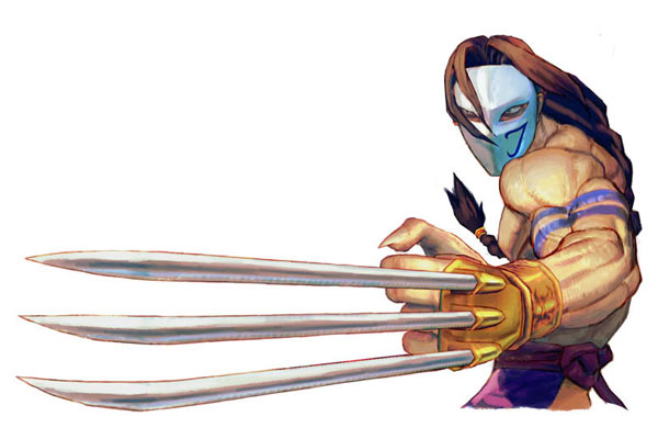 Vega in Street Fighter